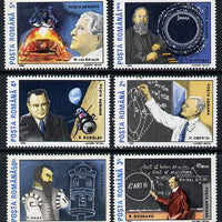 Rumania 1989 Space Pioneers set of 6 unmounted mint, Mi 4575-80