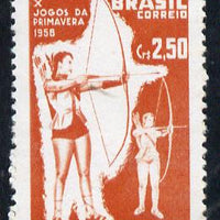 Brazil 1958 Spring Games (Archery) unmounted mint SG 993*