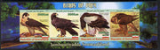 Somaliland 2011 Birds of Prey #2 imperf sheetlet containing 4 values unmounted mint