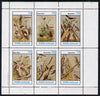 Staffa 1982 Birds #10 (Mixed incl Owls) perf set of 6 values (15p to 75p) unmounted mint