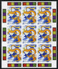 Turkmenistan 2000 Chinese New Year - Year of the Dragon imperf sheetlet containing 9 values unmounted mint. Note this item is privately produced and is offered purely on its thematic appeal