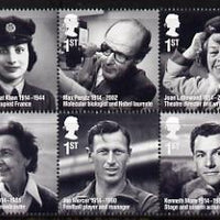 Great Britain 2014 Remarkable Lives perf perf set of 10 unmounted mint